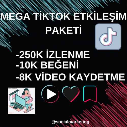  Tiktok Keşfet Etkili Mega Paket